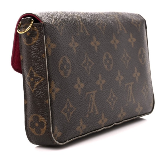 AUTHENTIC Louis Vuitton Felicie Pochette monogram canvas - Picture 16 of 17